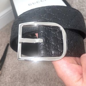 BLACK GUCCI BELT NWT 2020
